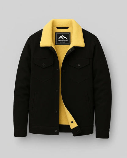 Bomberjack Polyester Met Knoopsluiting – Justine