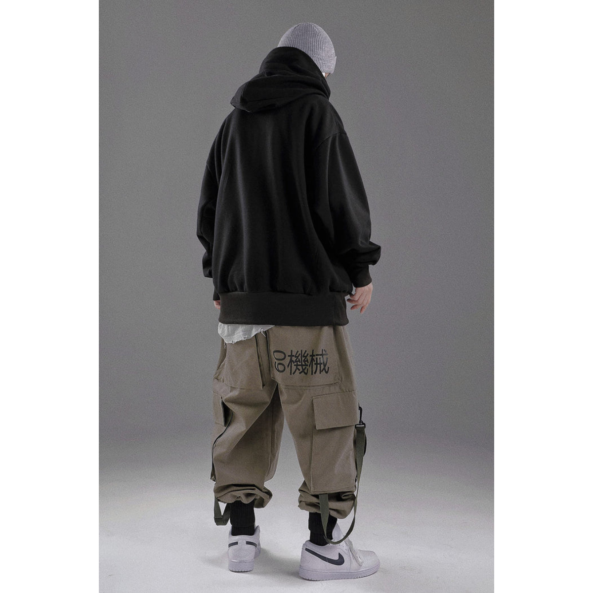 Ninja oversized hoodie effen - Braxton