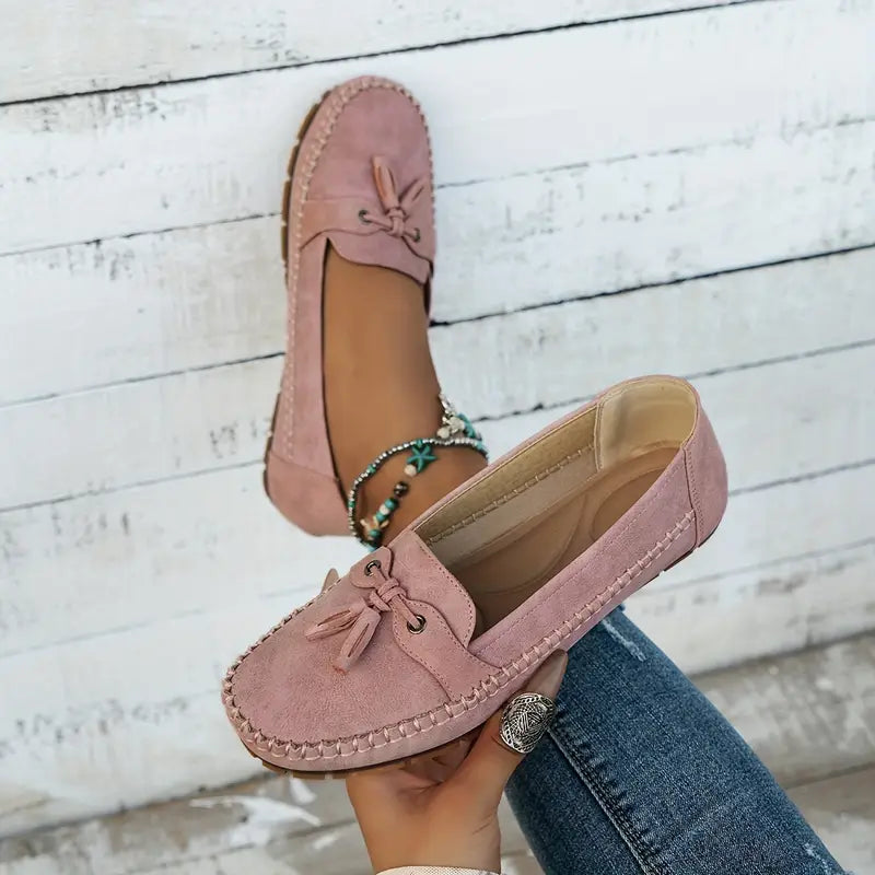 Loafers met Strikdetail en Flexibele Zool – Ulyssa