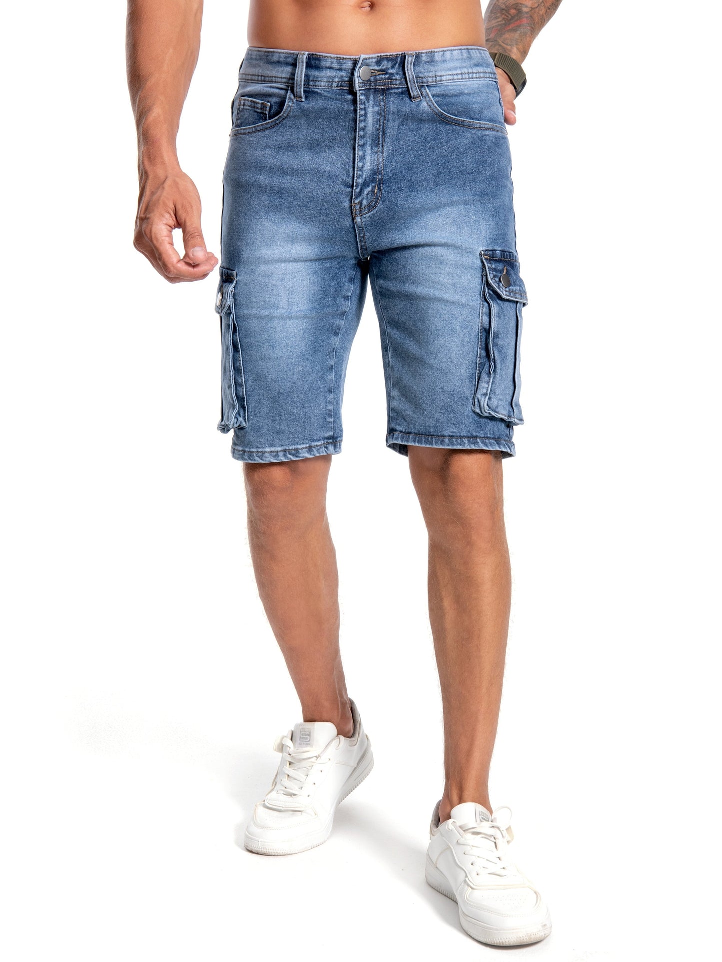 Denim Shorts Comfortabele Pasvorm – Welsey