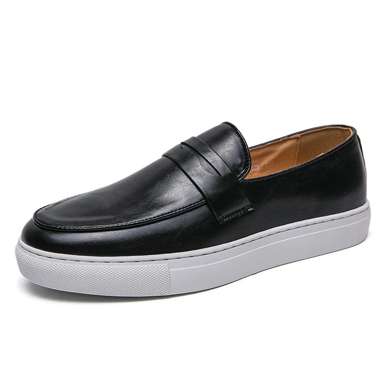 leren loafers schoenen heren - Arjo