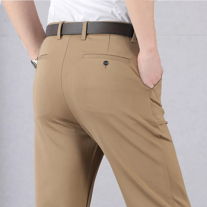 Slim fit chino heren- Bas