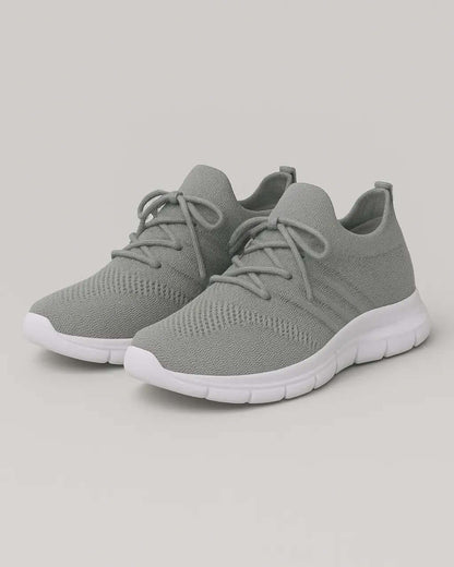 Mesh Veterschoenen Comfortabele Platte Zool – Alexie