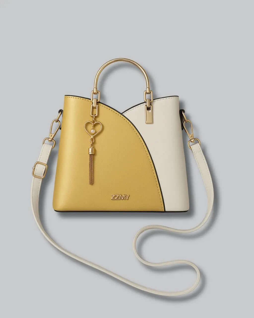PU Leren Handtas Met Afneembare Schouderband – Claudia
