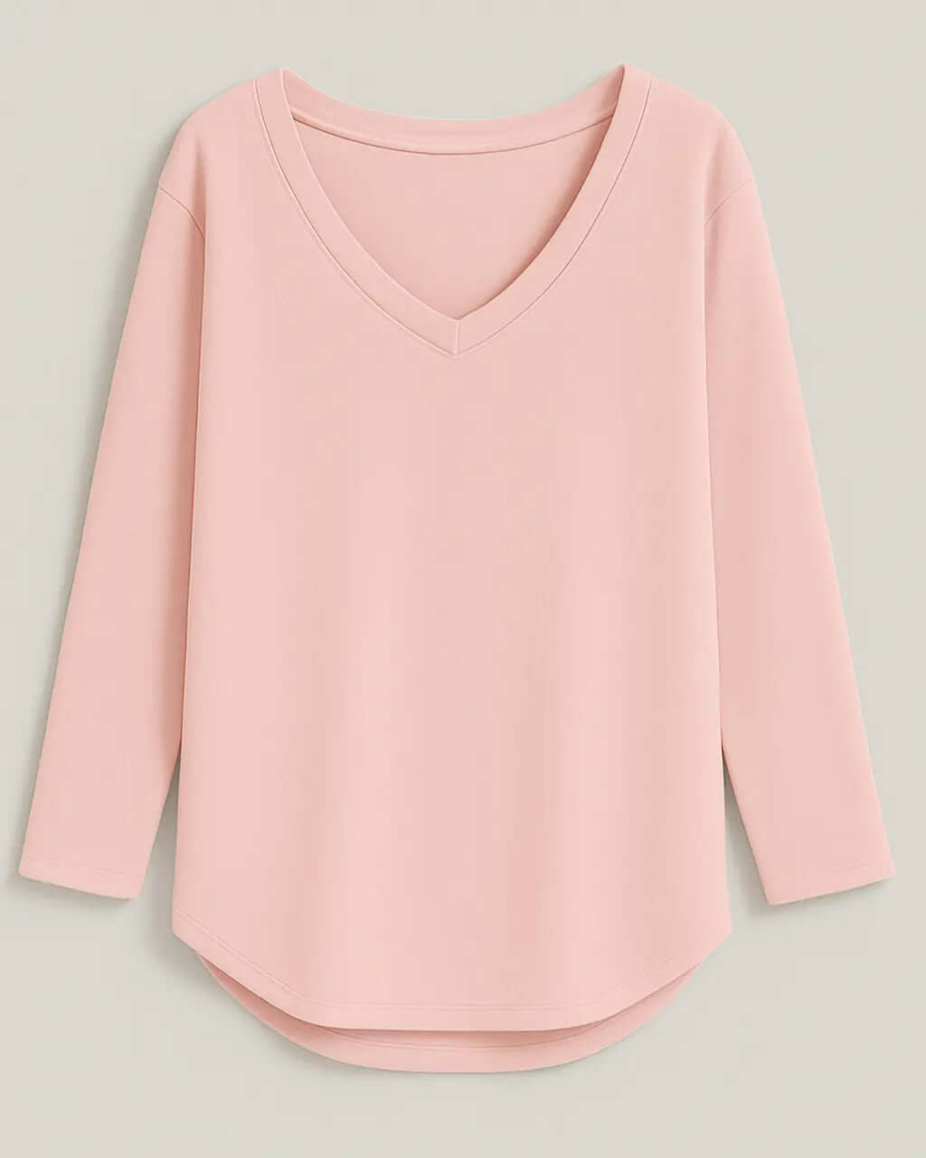 Top Stijlvol Polyester Met Lange Mouwen – Aileene