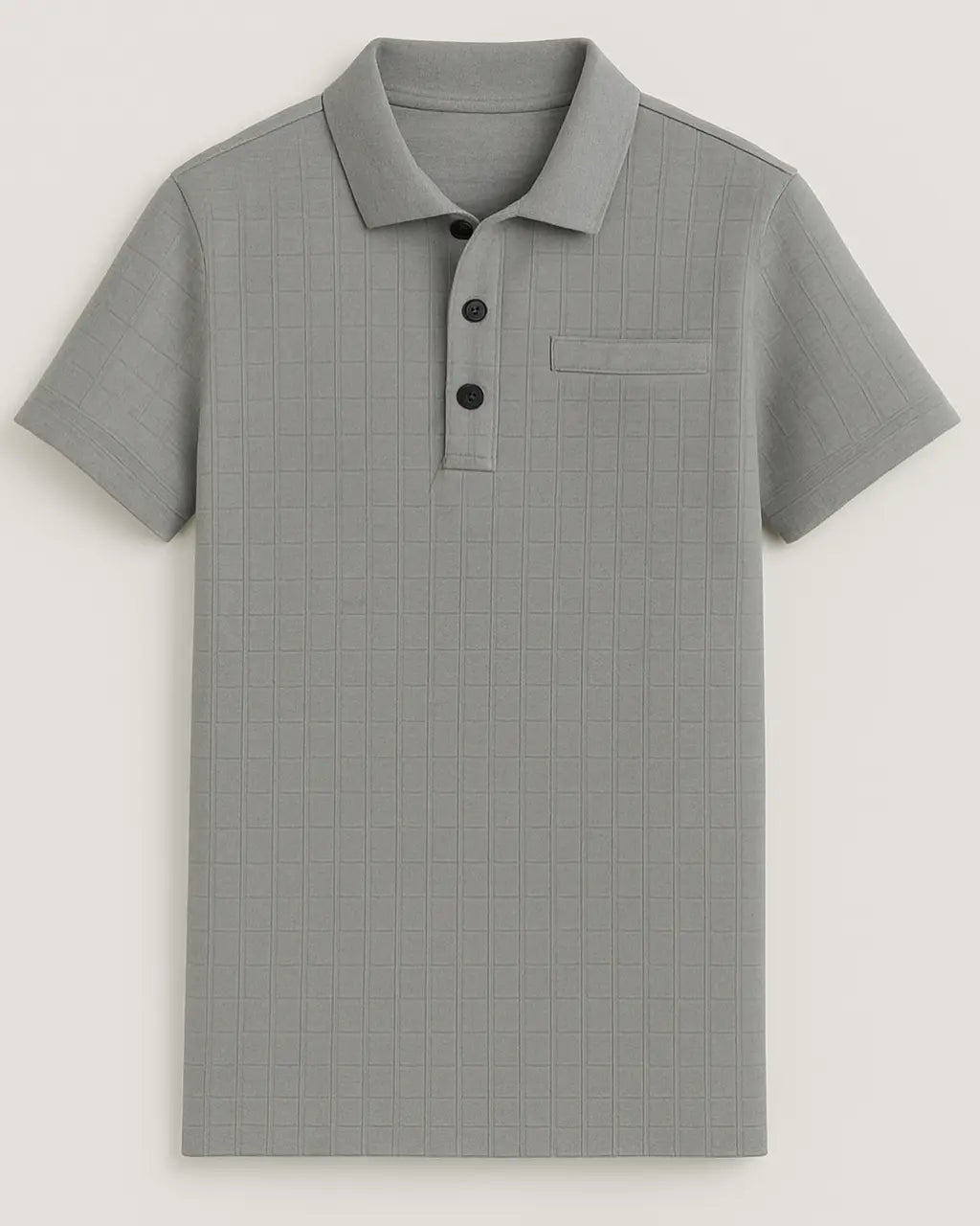 Polo Katoenmix Met Knoopsluiting – Kelvin