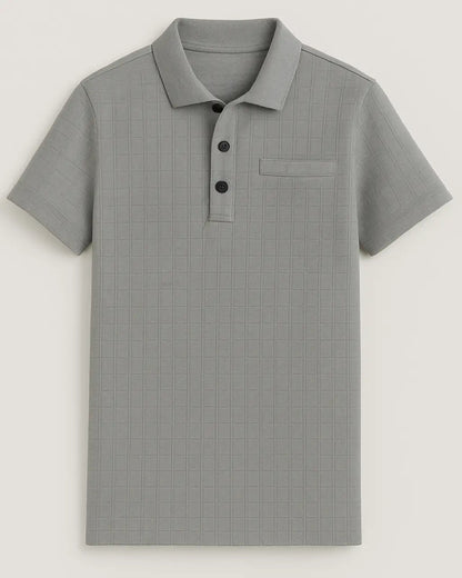 Polo Katoenmix Met Knoopsluiting – Kelvin