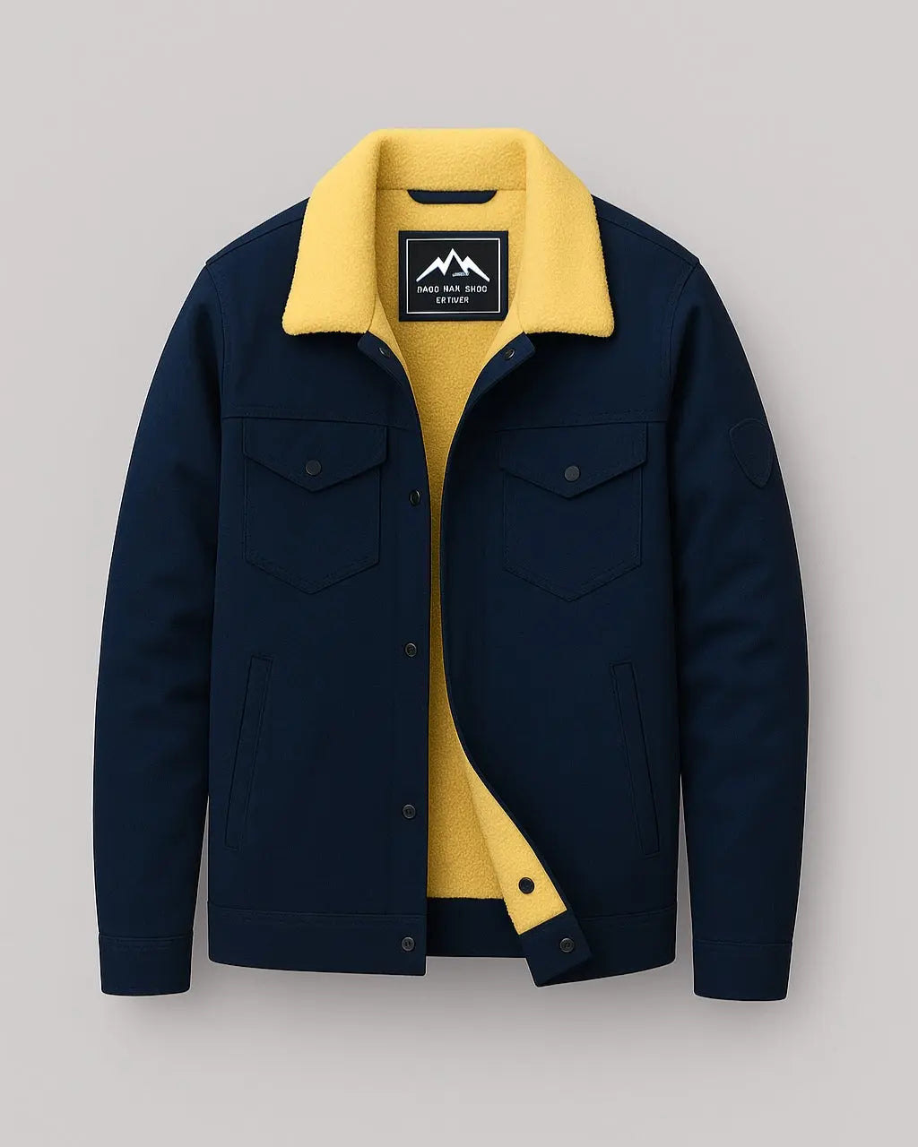 Bomberjack Polyester Met Knoopsluiting – Justine
