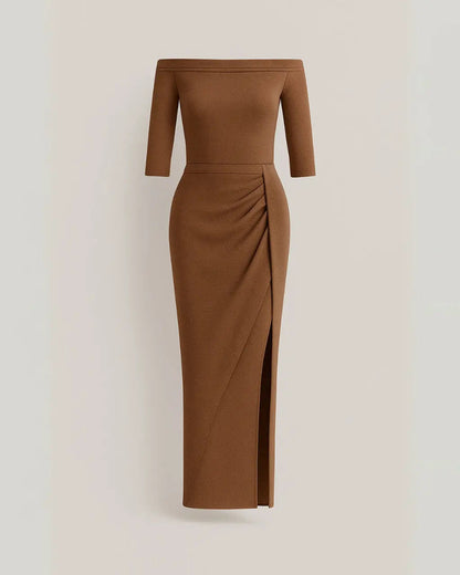 Glitter Jurk Korte Mouwen Elegant Design – Charmie