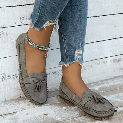 Loafers met Strikdetail en Flexibele Zool – Ulyssa