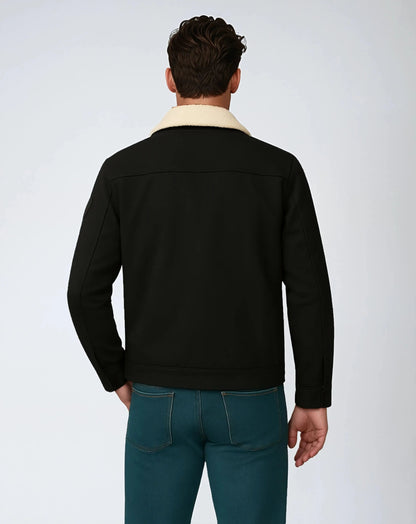 Bomberjack Polyester Met Knoopsluiting – Justine