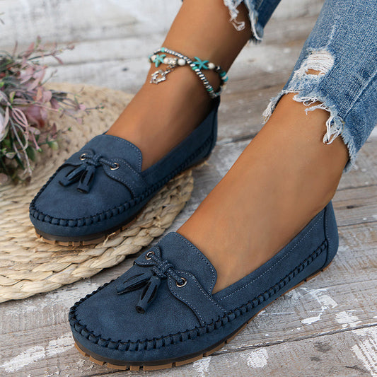 Loafers met Strikdetail en Flexibele Zool – Ulyssa