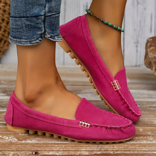 Moccasin Loafers Decoratieve Stiksels Comfortabel – Mieke