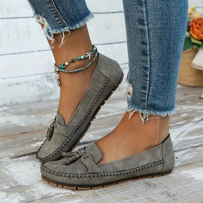 Loafers met Strikdetail en Flexibele Zool – Ulyssa