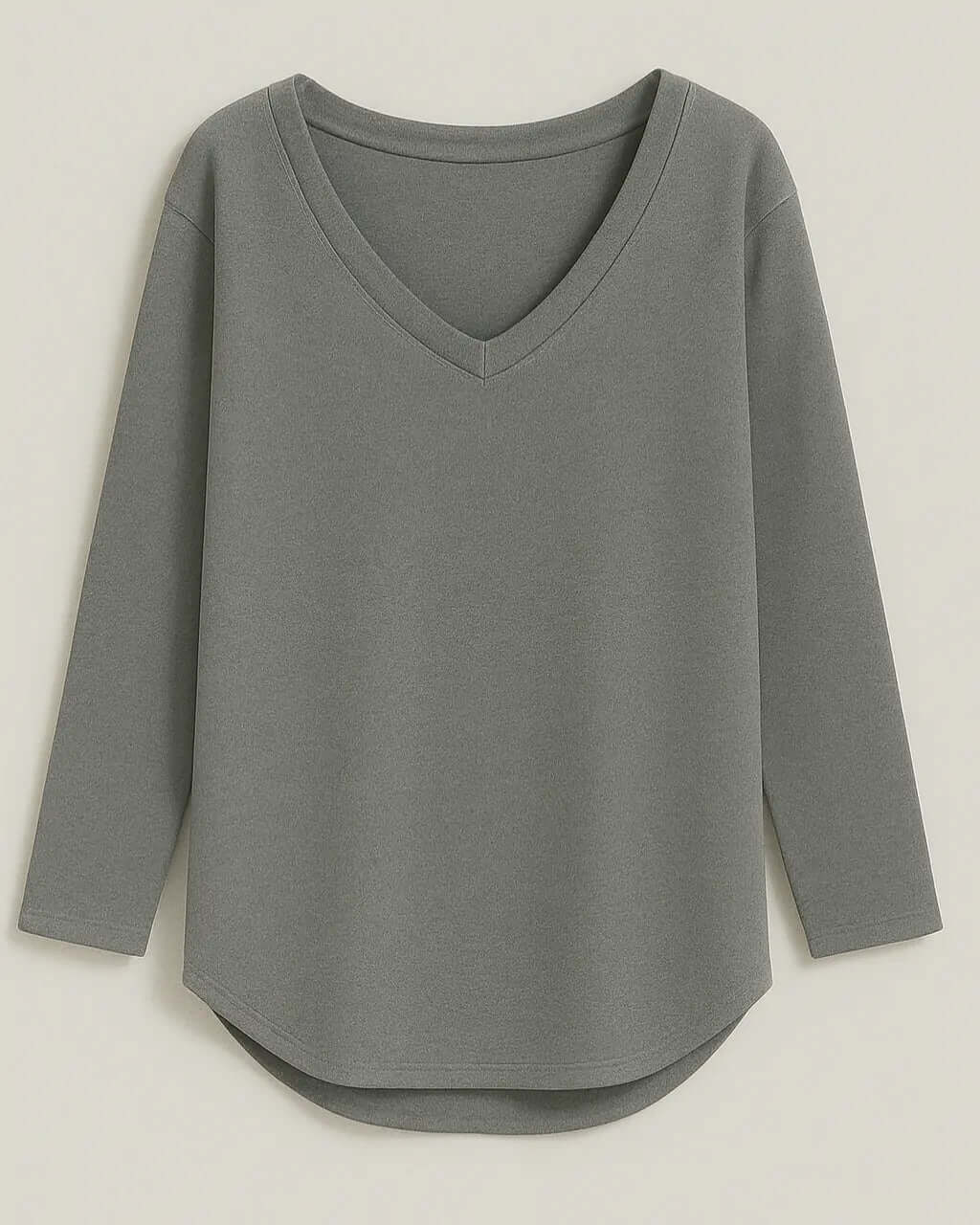 Top Stijlvol Polyester Met Lange Mouwen – Aileene