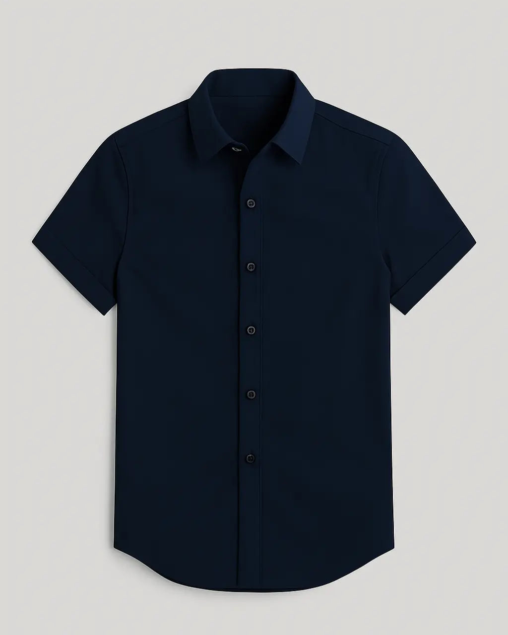 T-shirt Polyester Met Knoopsluiting – Pierre