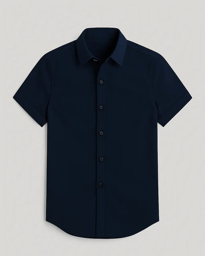 T-shirt Polyester Met Knoopsluiting – Pierre