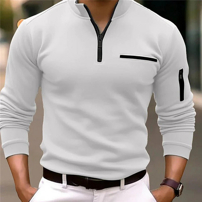 Half-Zip Pullover Lichte Casual Stijl – Okkie