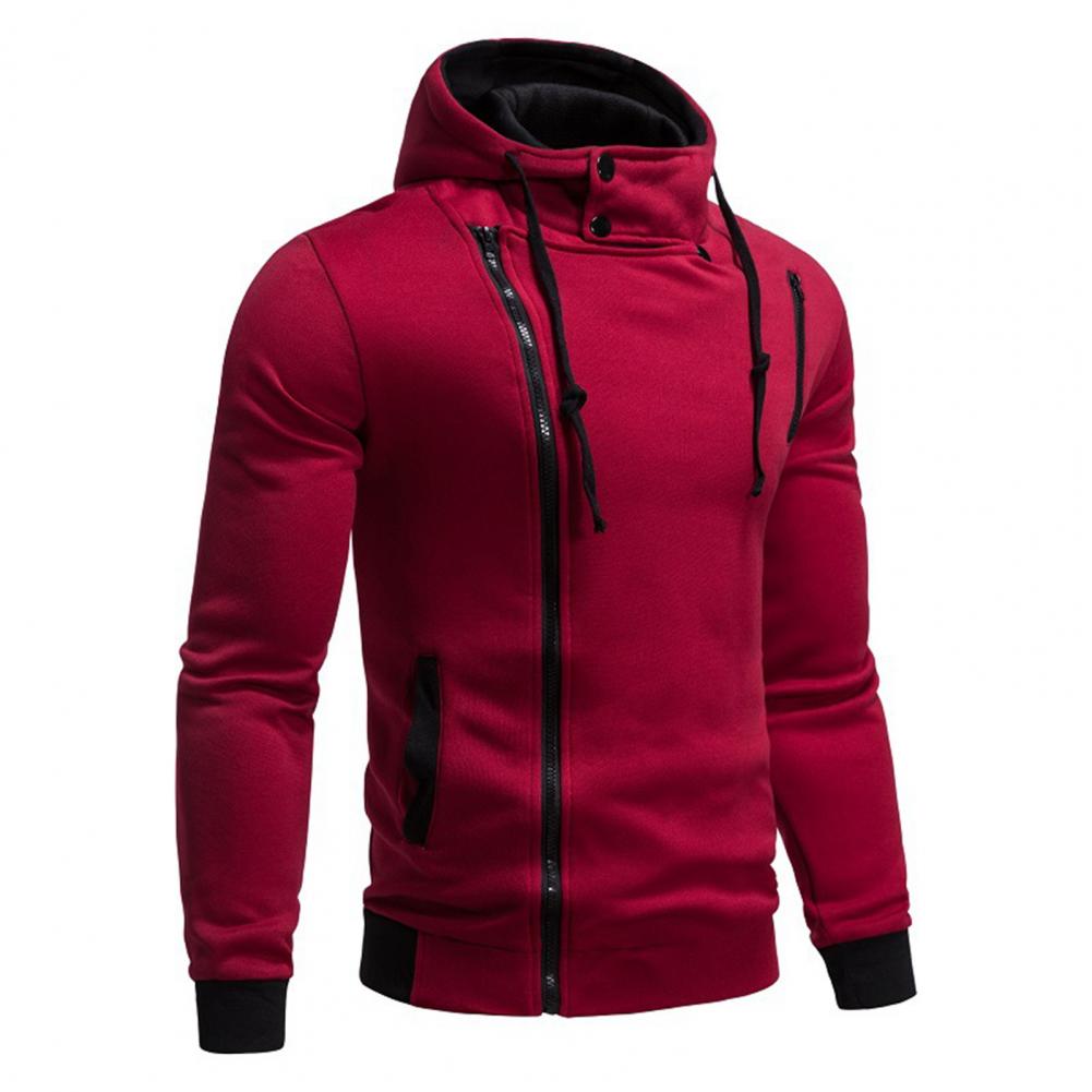 Heren Hoodie Asymmetrisch Avontuurlijk Design – Zayden