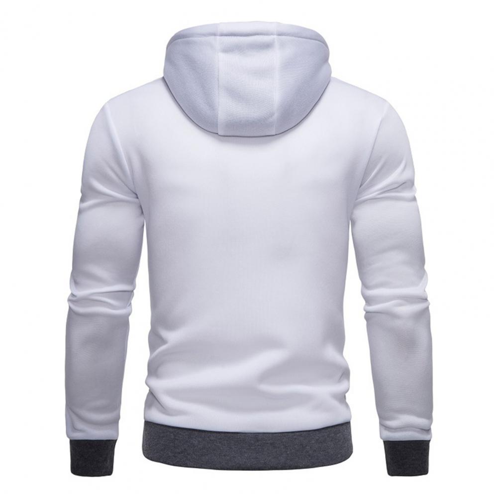 Heren Hoodie Asymmetrisch Avontuurlijk Design – Zayden