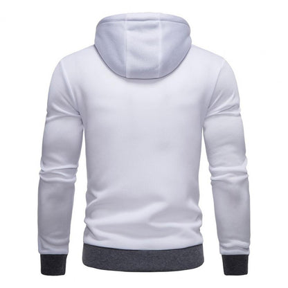 Heren Hoodie Asymmetrisch Avontuurlijk Design – Zayden