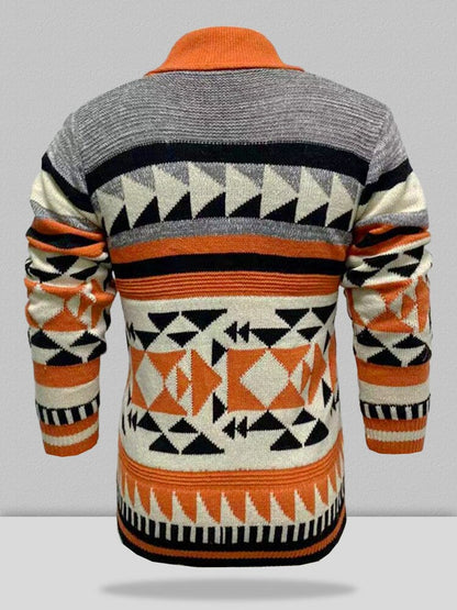 Trui met Lange Mouwen Jacquard Patroon – Timo