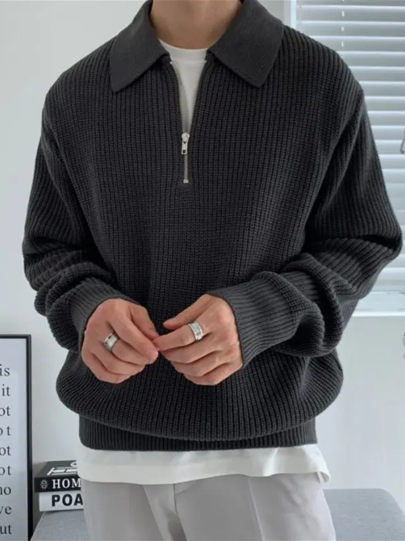 Oversized Trui Comfortabel Zacht Materiaal – Zachary