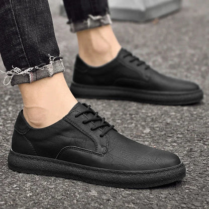 Luxe Leren Sneakers - Cas