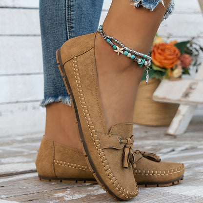 Loafers met Strikdetail en Flexibele Zool – Ulyssa