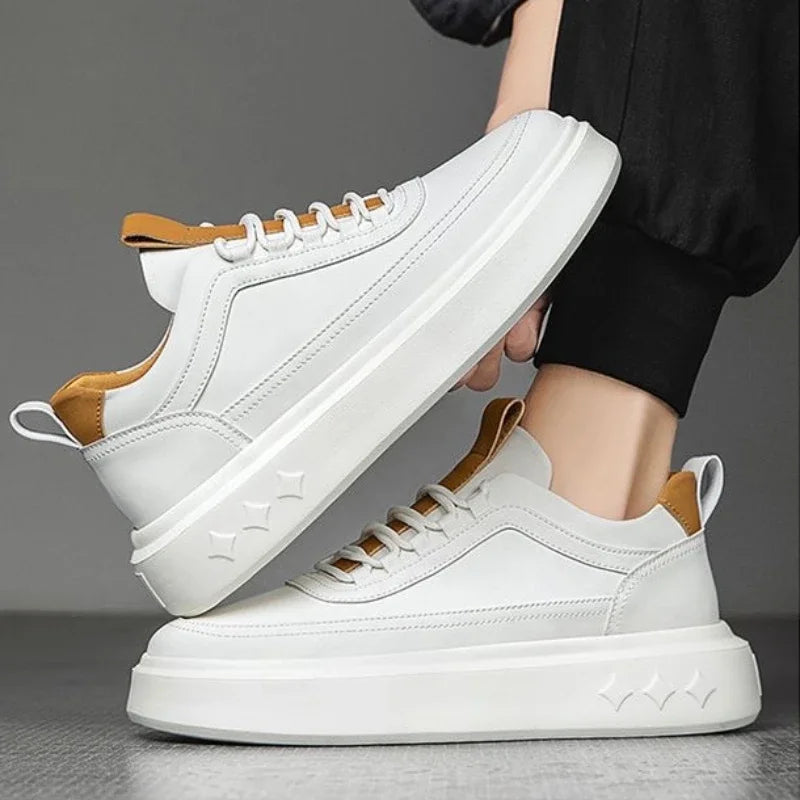 witte trendy sneaker - Mica