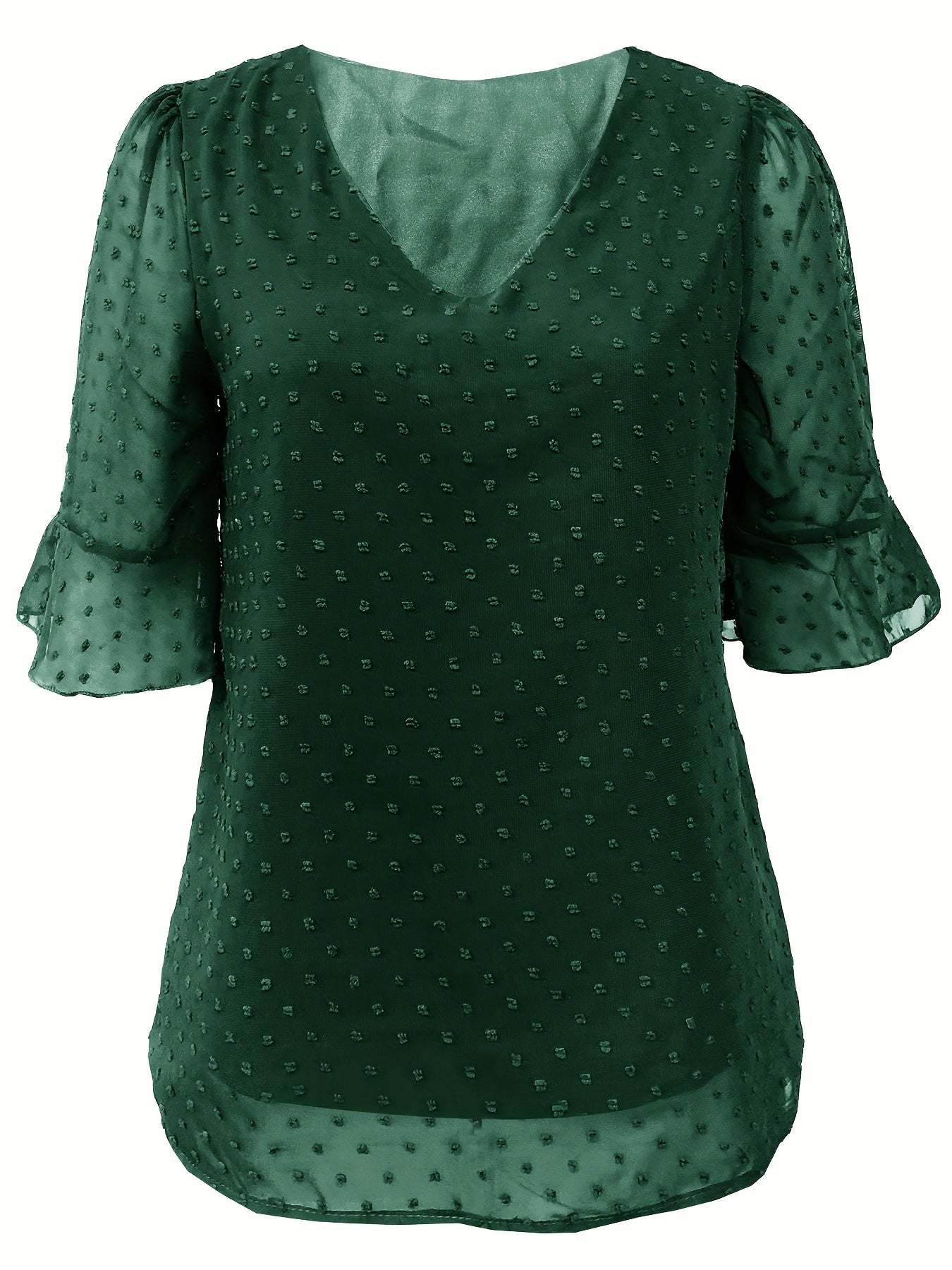 Faye - Losse blouse van chiffon