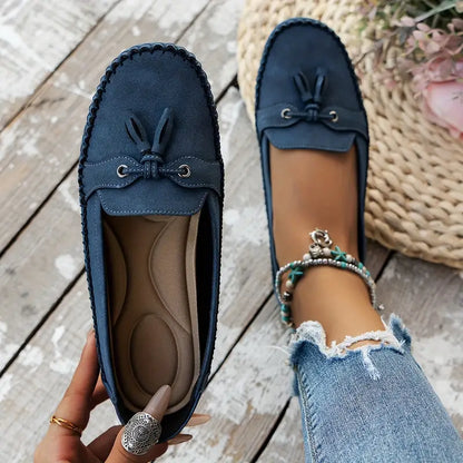 Loafers met Strikdetail en Flexibele Zool – Ulyssa