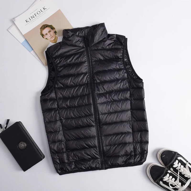 Gewatteerde Bodywarmer Luxe - Raaf