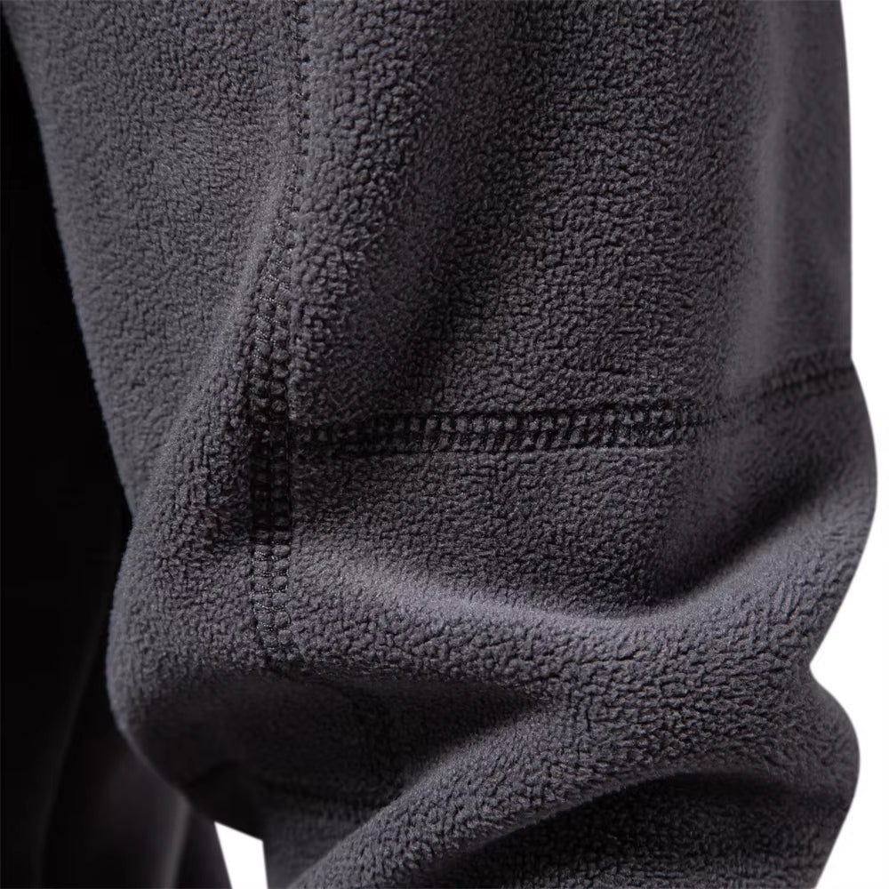Heren Dikke Fleece Sweatshirt half zip - Simon