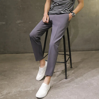 luxe straight pantalon heren - Rogier