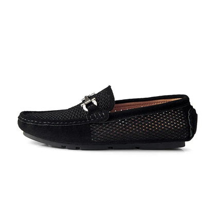 platte ademende loafers heren - Sebastian