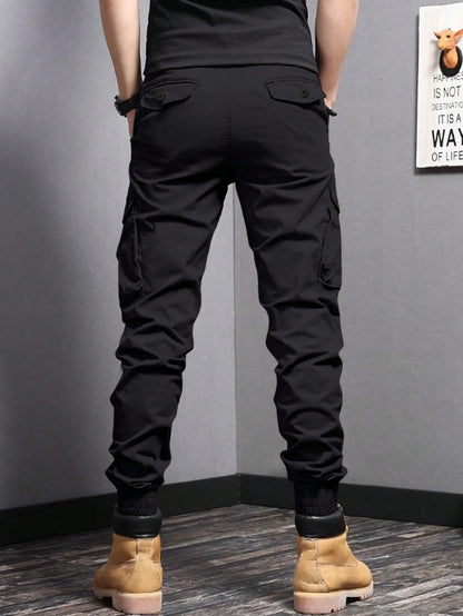 elastische cargo broek - Stefan