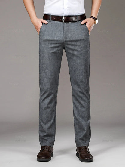 zakelijke zachte pantalon - Henry