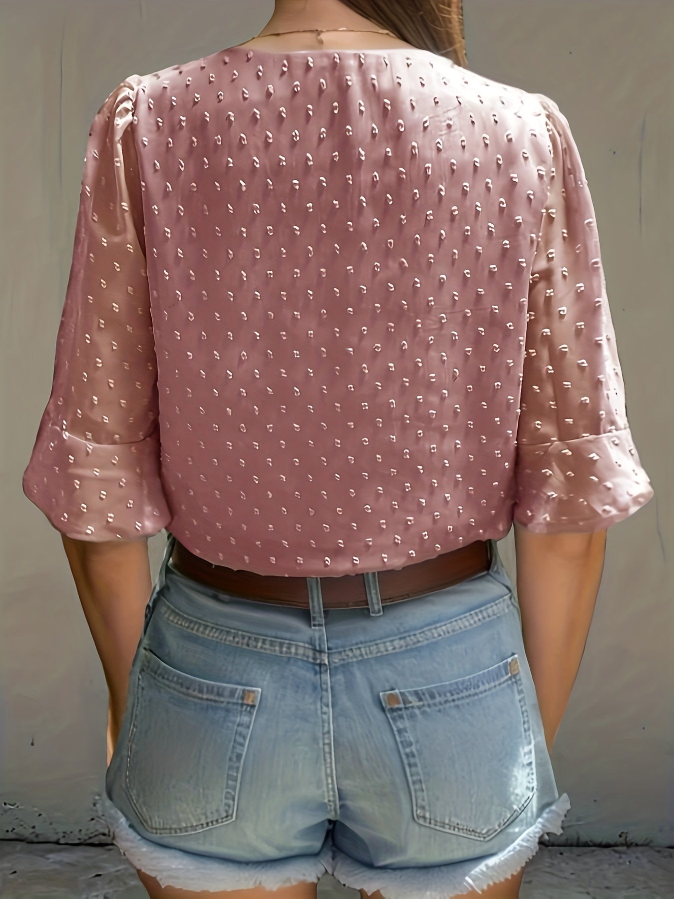 Faye - Losse blouse van chiffon