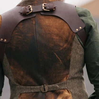 Leren Gilet Tijdloos Design – Godfried