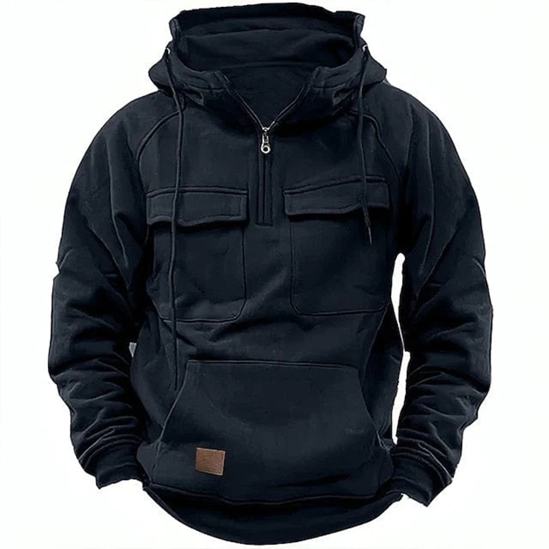 Comfortabele dikke hoodie vakken heren - Alero