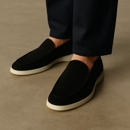 Loafers Premium Suède Stijlvol Zwart – Klaas