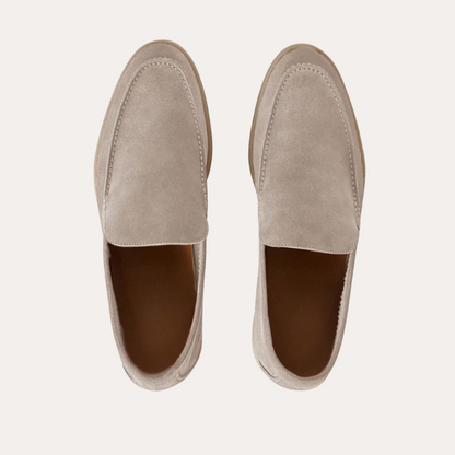 Suède Loafers Stijlvol Beige – Bram