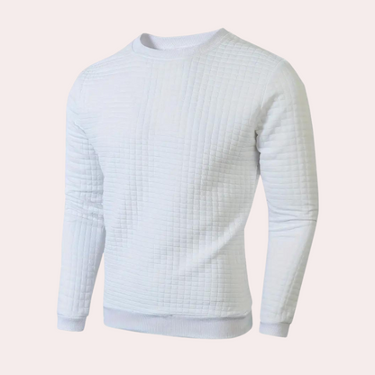 Sweater Textuur Casual Zachte Lange Mouwen – Peet