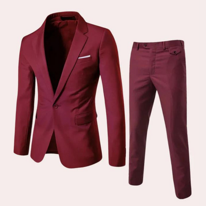 2-delige heren blazer en broek formele set - Mart