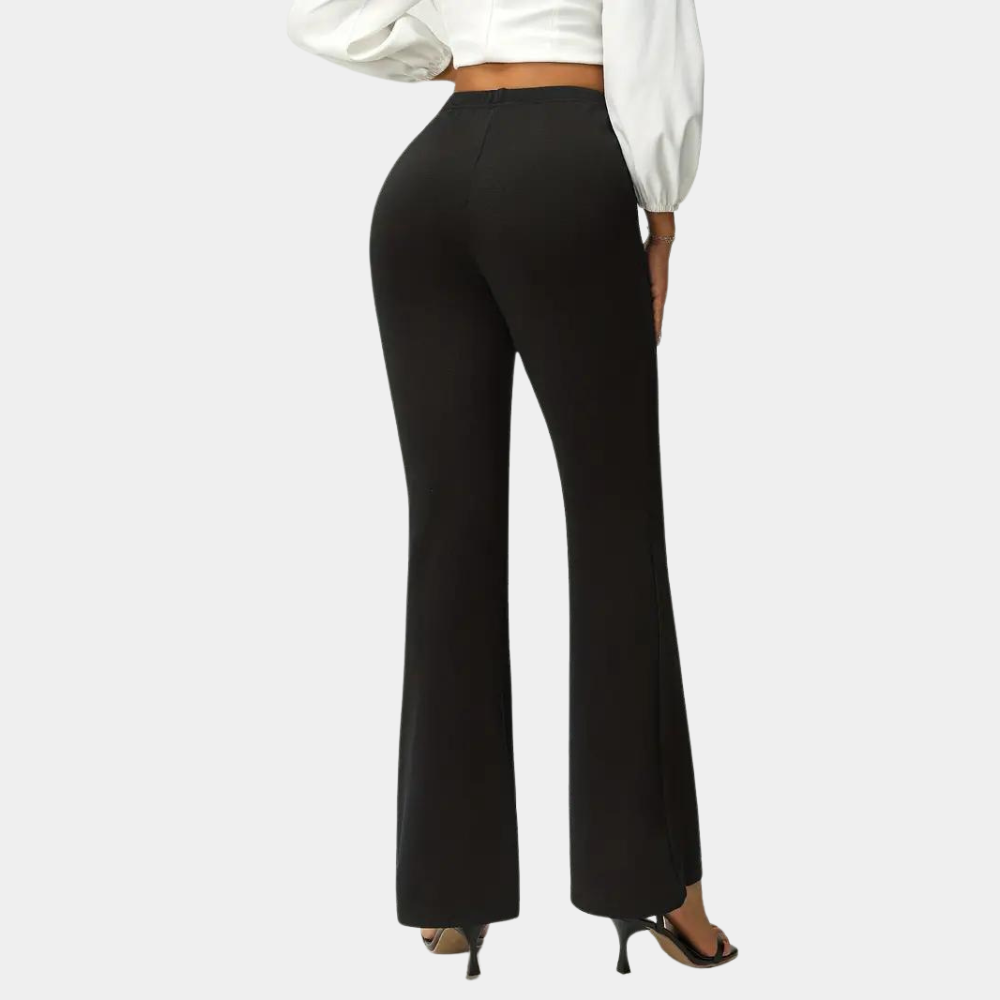 Elegante broek stretchy flared dames - Jolein