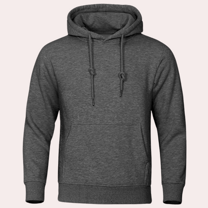 Comfy warme fleece hoodie effen heren - Archer