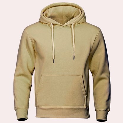 Comfy warme fleece hoodie effen heren - Archer