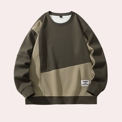Casual Trui Gelaagd Modern Ontwerp – Menno