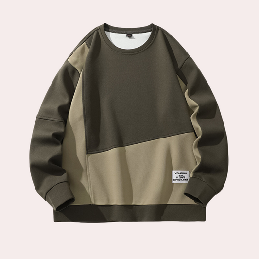 Casual Trui Gelaagd Modern Ontwerp – Menno